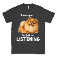 Smoke pomeranian i hear you not listening t shirt Classic Tee - linhVisuals