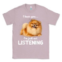 Lilac pomeranian i hear you not listening t shirt Classic Tee - linhVisuals