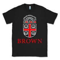 Black brown university Classic Tee - linhVisuals