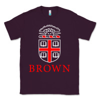Plum brown university Classic Tee - linhVisuals