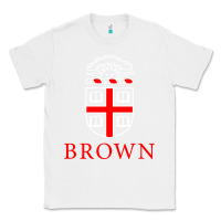 White brown university Classic Tee - linhVisuals
