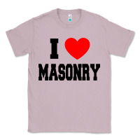 Lilac i love masonry Classic Tee - linhVisuals