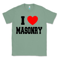 Sage i love masonry Classic Tee - linhVisuals