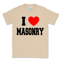 Mushroom i love masonry Classic Tee - linhVisuals