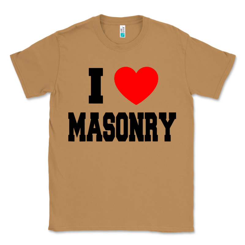 I Love Masonry Classic Tee by linhVisuals | Teevron