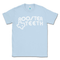Dusty Blue rooster teeth Classic Tee - linhVisuals