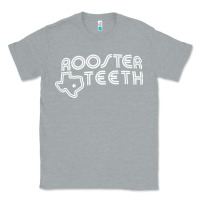 Heather Grey rooster teeth Classic Tee - linhVisuals
