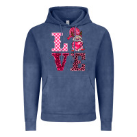 Vintage Denim love gnomies Vintage Hoodie - BarkalooDesign