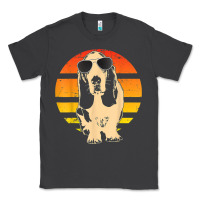Smoke retro basset hound t shirt men women kids gift t shirt Classic Tee - linhVisuals