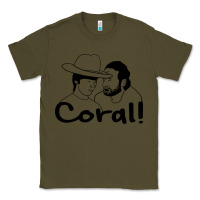 Army Green the walking dead  coral Classic Tee - linhVisuals
