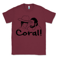 Burgundy the walking dead  coral Classic Tee - linhVisuals