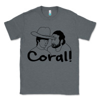 Charcoal Heather the walking dead  coral Classic Tee - linhVisuals