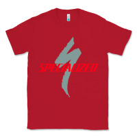 Red Specialized Bikes Bicycle Classic Tee - linhVisuals