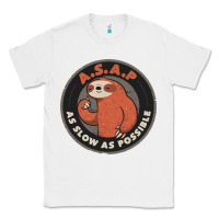 White as slow as possible Classic Tee - linhVisuals