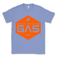 Colony Blue beratnas gas Classic Tee - linhVisuals