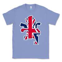 Colony Blue great britain national Classic Tee - linhVisuals