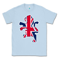 Dusty Blue great britain national Classic Tee - linhVisuals