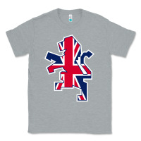 Heather Grey great britain national Classic Tee - linhVisuals