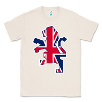 Natural great britain national Classic Tee - linhVisuals