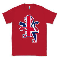 Red great britain national Classic Tee - linhVisuals