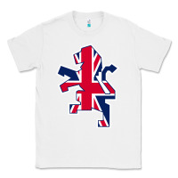 White great britain national Classic Tee - linhVisuals