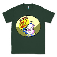 Sports Green bloaty pizza hog Classic Tee - linhVisuals