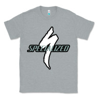Heather Grey Specialized Bikes Bicycle Classic Tee - linhVisuals