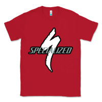 Red Specialized Bikes Bicycle Classic Tee - linhVisuals