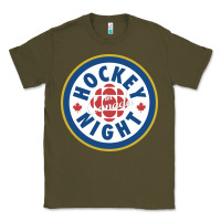 Army Green hockey night in canada 1 Classic Tee - linhVisuals