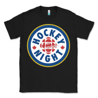 Black hockey night in canada 1 Classic Tee - linhVisuals