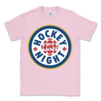 Bubblegum Pink hockey night in canada 1 Classic Tee - linhVisuals