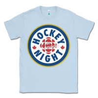 Dusty Blue hockey night in canada 1 Classic Tee - linhVisuals