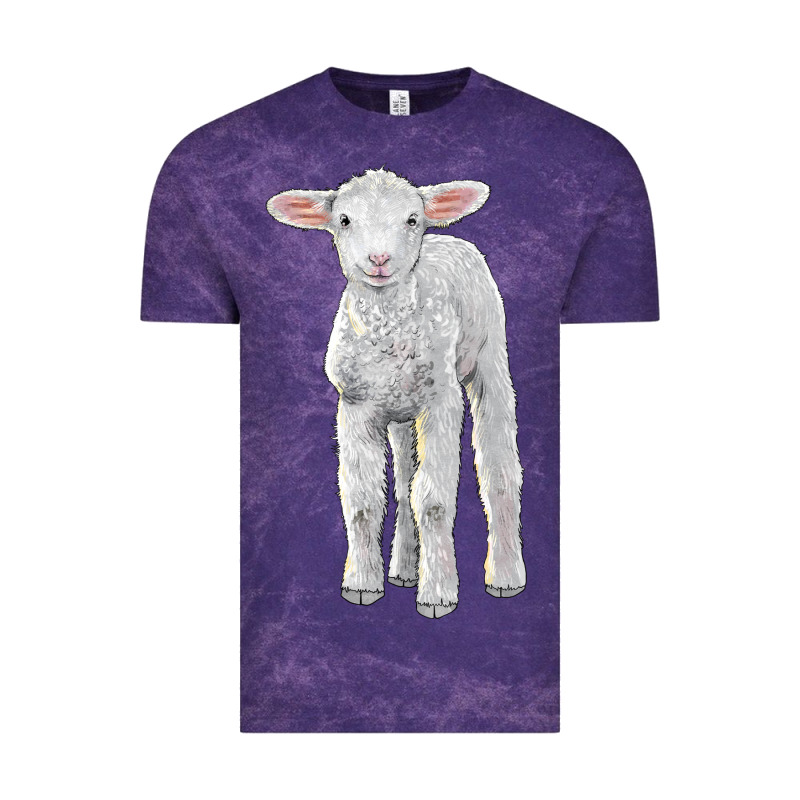 Merino Wool Baby Sheep Vintage Tee by LillyAllenDesigns | Teevron