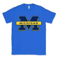 True Royal michigan Classic Tee - linhVisuals