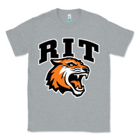 Heather Grey tiger Classic Tee - linhVisuals