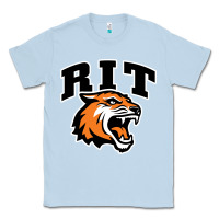 Dusty Blue tiger Classic Tee - linhVisuals