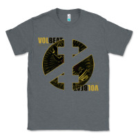 Charcoal Heather volbeat album art Classic Tee - linhVisuals