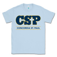 Dusty Blue CSP, concordia university st paul, apparel Classic Tee - linhVisuals