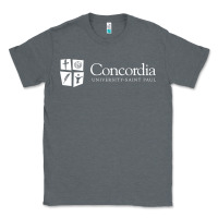 Charcoal Heather Concordia University, St. Paul, apparel Classic Tee - linhVisuals
