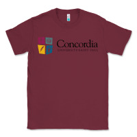 Burgundy Concordia University, St. Paul, apparel Classic Tee - linhVisuals