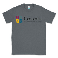 Charcoal Heather Concordia University, St. Paul, apparel Classic Tee - linhVisuals