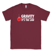 Burgundy gravity, it's not just a good idea Classic Tee - linhVisuals