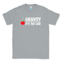 Heather Grey gravity, it's not just a good idea Classic Tee - linhVisuals
