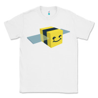 White Bee Swarm Simulator Classic Tee - linhVisuals