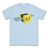 Dusty Blue Bee Swarm Simulator Classic Tee - linhVisuals