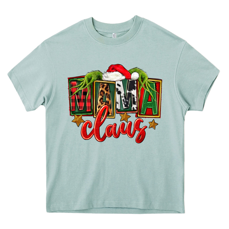 Christmas Mama Claus Heavy Core Tee by FaDigitalArtStudio | Teevron