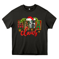 Asphalt Christmas mama Claus Heavy Core Tee - FaDigitalArtStudio