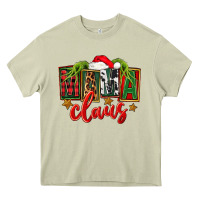 Mossy Christmas mama Claus Heavy Core Tee - FaDigitalArtStudio