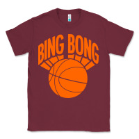 Burgundy bingbong ny Classic Tee - linhVisuals