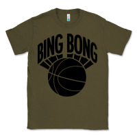 Army Green black bing bong Classic Tee - linhVisuals